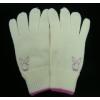 Playboy Women's Cream And Pink Detailed Gloves wholesale