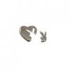 Playboy Bunny Silhouette Platinum Earings wholesale