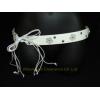 Ladies White Flower Detail Hipster Belts wholesale