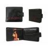 Playboy Black And Red Embossed Leatherette Wallets wholesale