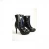 Black Platform Ankle Boots wholesale