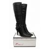 Job Lot Of Fagua Calzados Womens Black Faux Leather Boots wholesale