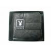 Playboy Men's Black Embossed Wallets wholesale