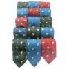 Job Lot Of Mixed Star Sign Silk Ties