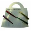 Job Lot Of Cards Of Straight Multi Coloured Hair Clips wholesale