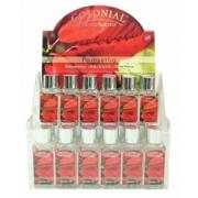 Wholesale Joblot Of 24 Colonial Fireside Poinsettia Scented Refresher Oils