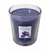 Job Lot Of Colony Carolina Midnight Iris Wax Filled Glass Pot Candles wholesale