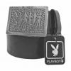 Job Lot Of Playboy Silver Bunny Buckle Belts wholesale