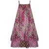 2 In 1 Patchwork Print Dresses