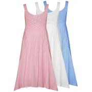 Wholesale Front Pleated Embellished Dresses