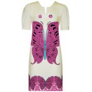 Wholesale Butterfly Border Printed Dresses