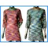 Women's 2 Cols Zig Zag Dresses wholesale