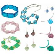 Wholesale Job Lots Of Glass Beaded Jewellery Items