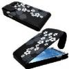 Samsung I9300 Galaxy S3 Black Flower Flip Cases wholesale