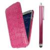 2 In 1 Hot Pink Stylus Pens For Samsung Galaxy S3 wholesale