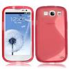 Konect I9300 Galaxy S3 Red S Line Gel Cases wholesale