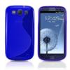 Konect Samsung I9300 Galaxy S3 Blue S Line Gel Cases wholesale