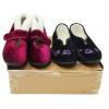 Job Lots Of Women's Per Amore Velour Slippers wholesale