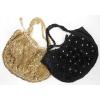 Job Lots Of Ladies Etnika Gold And Black Handbags wholesale