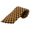 Job Lot Of Silk Cavenagh Gold And Navy Checkered Ties wholesale