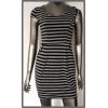 Women's Grey Striped Jersey Dresses wholesale