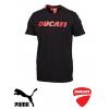 Men's Puma Ducati Logo Crew Neck T Shirts top wear wholesale