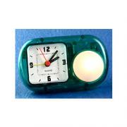 Wholesale Silver Well Alarm Clock With Press On Light