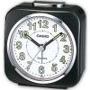 Casio Quartz Alarm Clock with Light and Snooze (black)