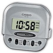 Wholesale Casio Compact Digital Beep Alarm Clock (silver)