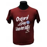 Wholesale Oxford University Maroon Tshirts