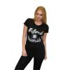 Ladies Oxford University Black Tshirts