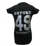 Wholesale Ladies Oxford University Black Tshirts