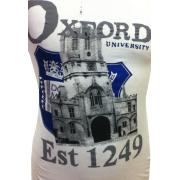 Wholesale Ladies Oxford University White Tshirts