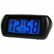 Wholesale Acctim Auric Black LCD Alarm Clock