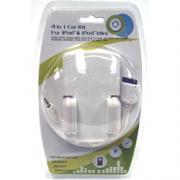 Wholesale Setron LCD FM Transmitter & Car Charger For IPod/MP3 (white)