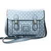 Polka Dot Large Vintage Style Work Satchel Handbags