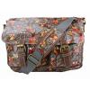 Ladies Oilcloth Owl Cross Body Satchel Bags