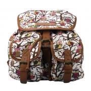 Wholesale Retro Style Owl Backpack Rucksack Shoulder Handbags