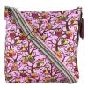 Large Owl Canvas Shopper Cross Body Satchel Messenger Bags