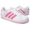 Adidas Derby Women's White/Pink Leather Trainers wholesale