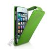 IPhone 5 PU Leather Flip Case Green wholesale