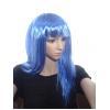 Long Blue Wigs With Fringe