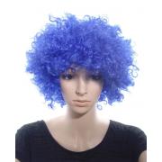 Wholesale Blue Clown Blue Afro Wigs
