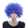 Blue Clown Blue Afro Wigs