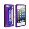 IPhone 5 Silicone Cassette Case - Purple wholesale