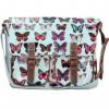 Butterfly Oilcloth Satchels
