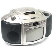 Wholesale Lloytron 5inch Black & White TV With CD Player & Radio