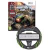 Monster Jam Path Of Destruction And Wheel For Nintendo Wii