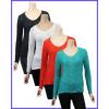 V-Neck Front Cable Jumpers wholesale