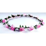 Wholesale Pink Rose Head Garlands